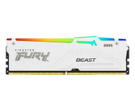 Kingston FURY 32GB (1x32GB) 6000 CL30 Beast RGB Biały